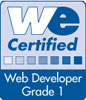 Certified Webdesigner